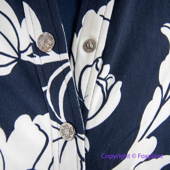 New! White House Black Market Matte Jersey Ruched Tie-Front Midi Dress, size 6 - Picture 8 of 16